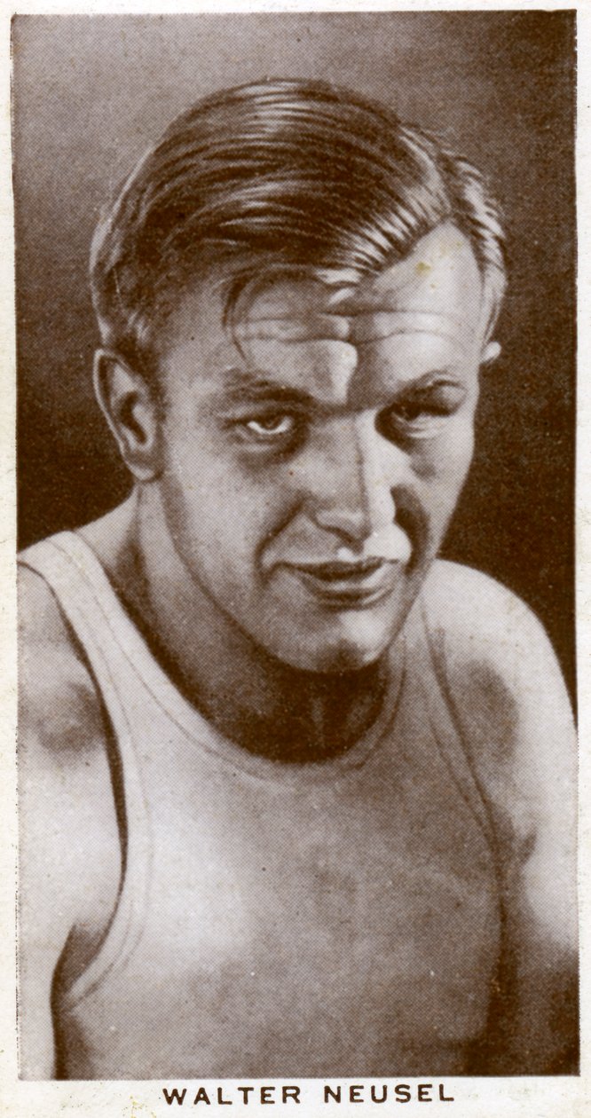 Walter Neusel, Duitse bokser, 1938 door Unbekannt