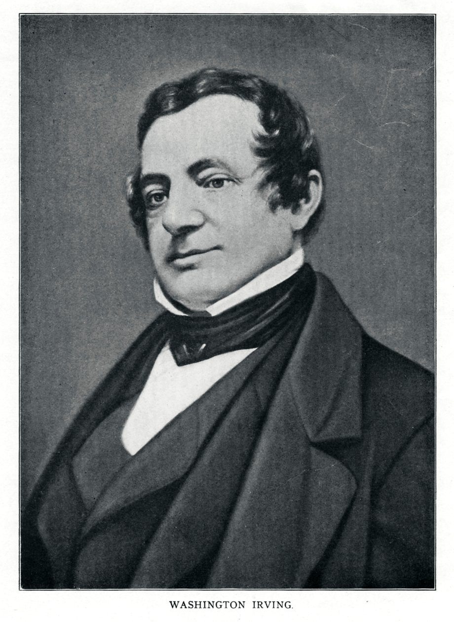 Washington Irving, Amerikaanse auteur, 20e eeuw door Unbekannt