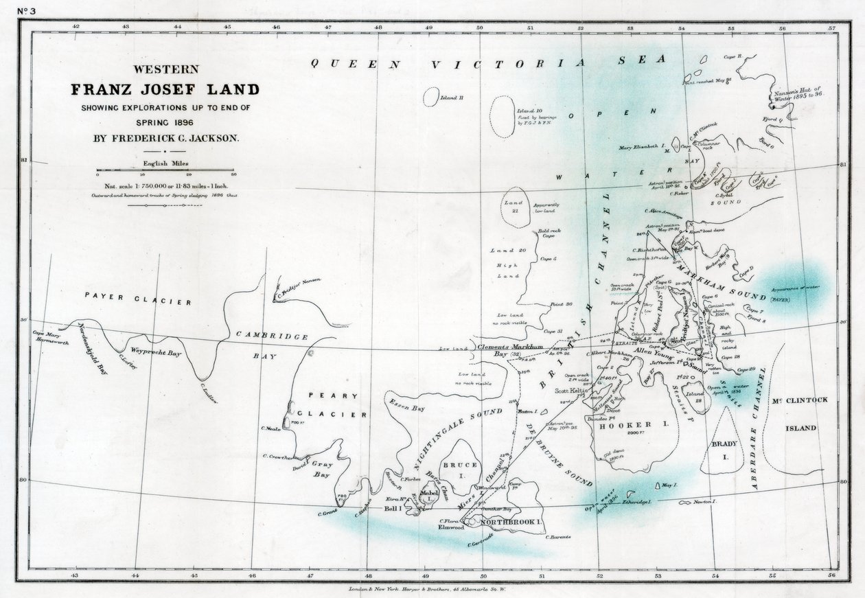 Westelijk Franz Josef Land door Unbekannt