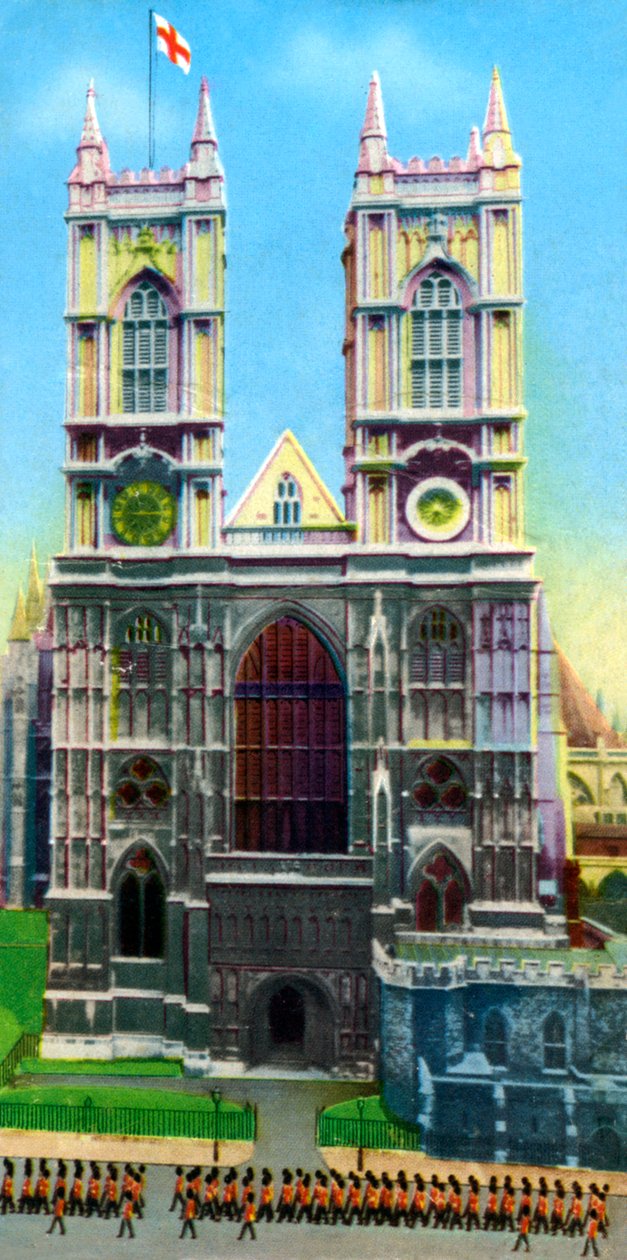 Westminster Abbey, Londen, 20e eeuw door Unbekannt