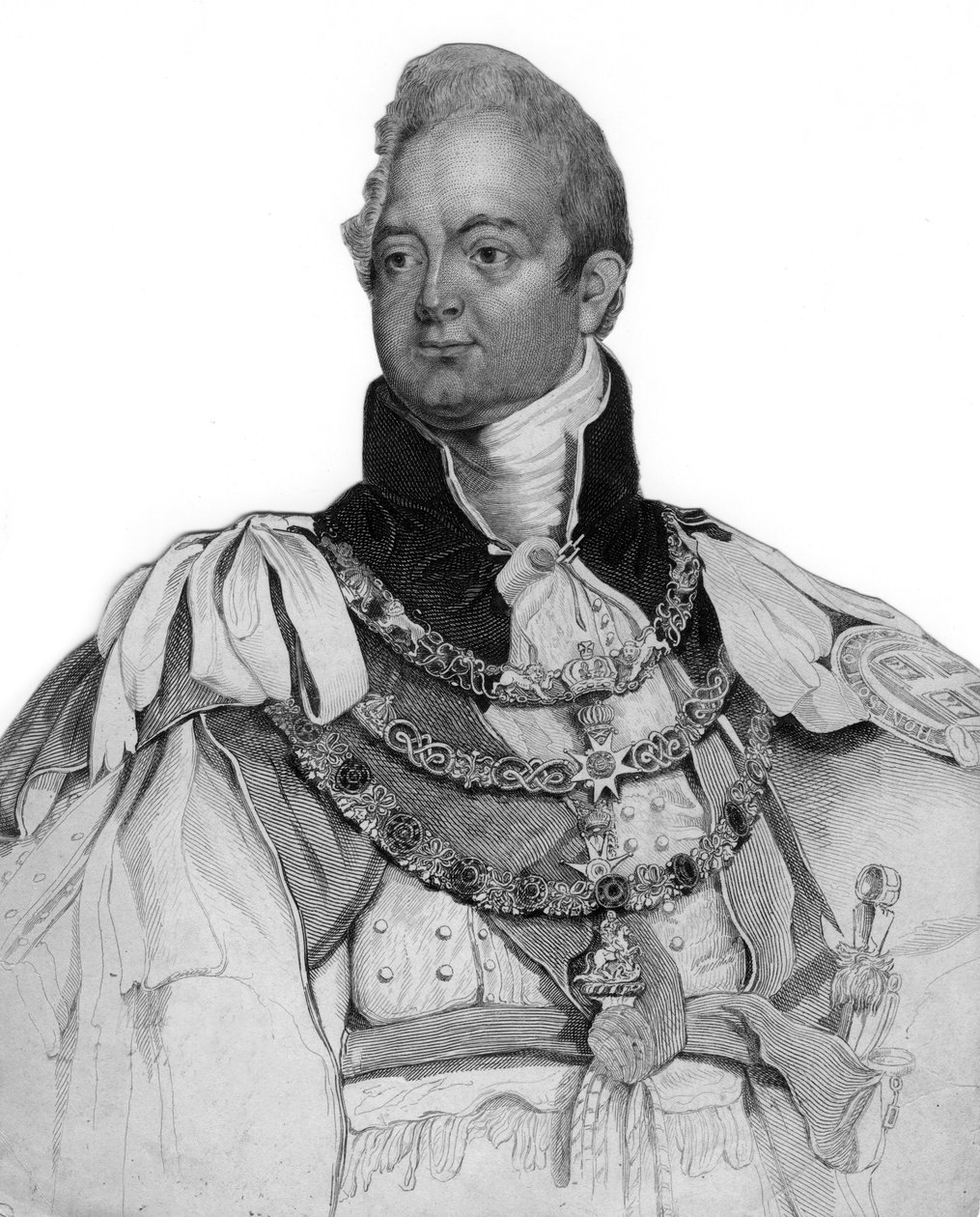 Willem IV van het Verenigd Koninkrijk, 19e eeuw door Unbekannt