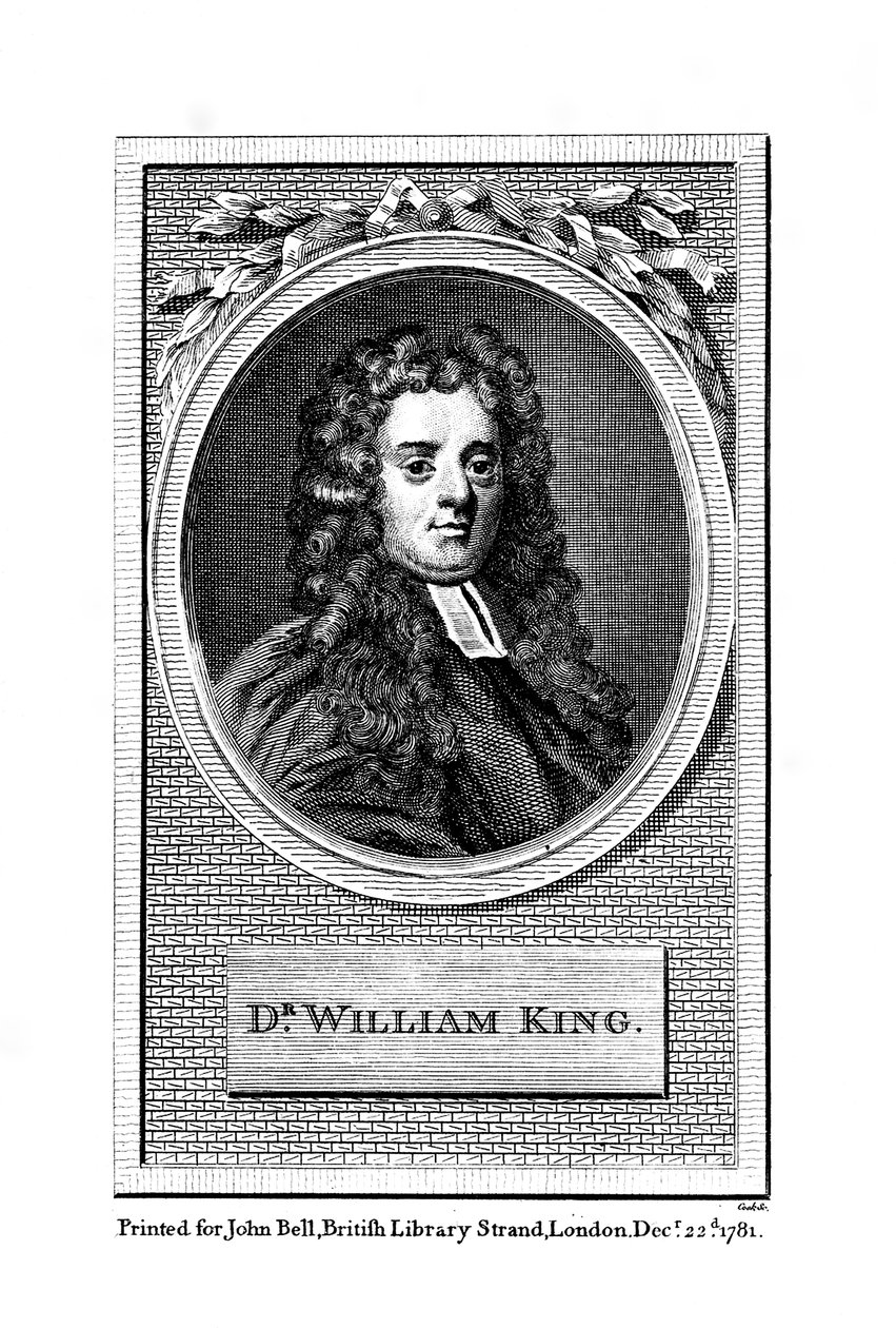 William King, Engelse dichter, 1781 door Unbekannt