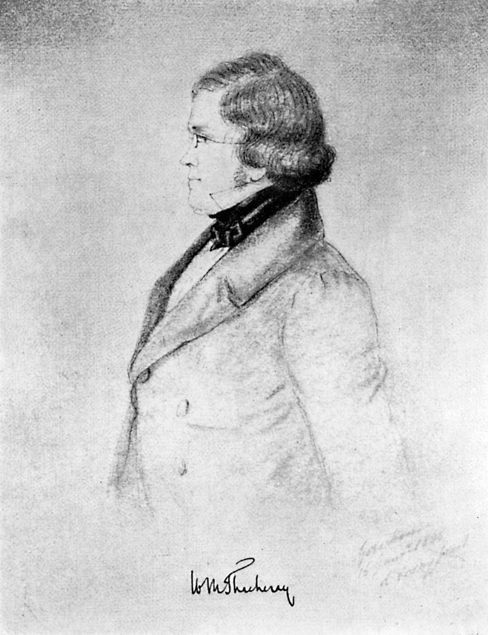 William Makepeace Thackeray, Anglo-Indiase romanschrijver, 1912 door Unbekannt