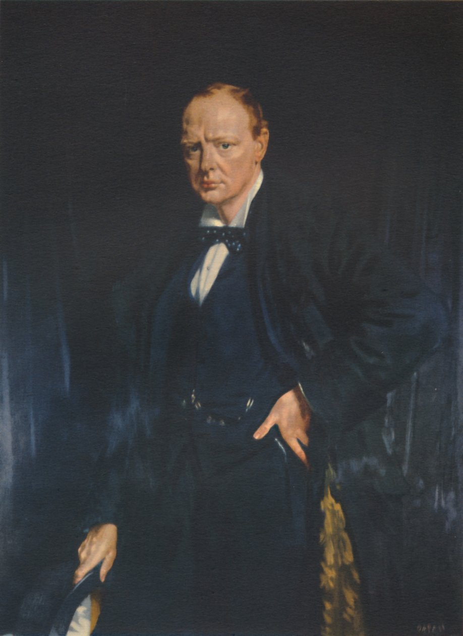 Winston Churchill, ca. 1916, 1941 door Unbekannt
