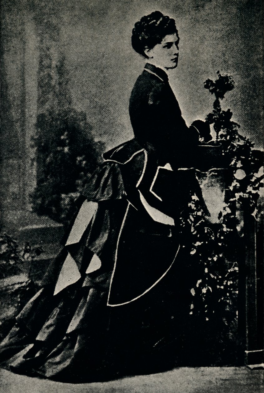 Winston Churchills Amerikaanse moeder, c. 1880s, 1945 door Unbekannt