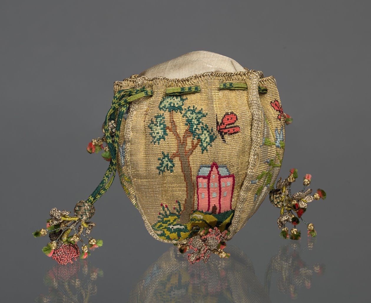 Geweven tas, 1700s door Unbekannt