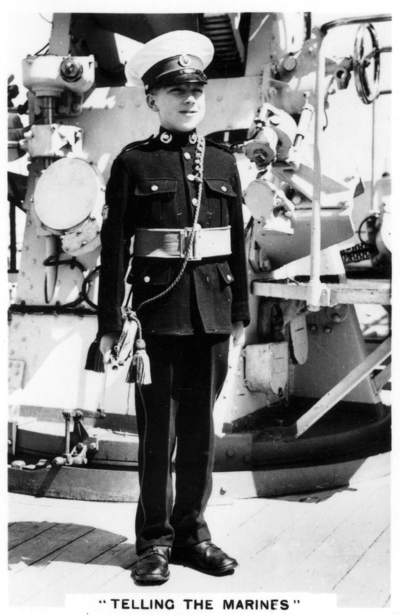 Jonge trompetter van de Royal Marines, 1937 door Unbekannt