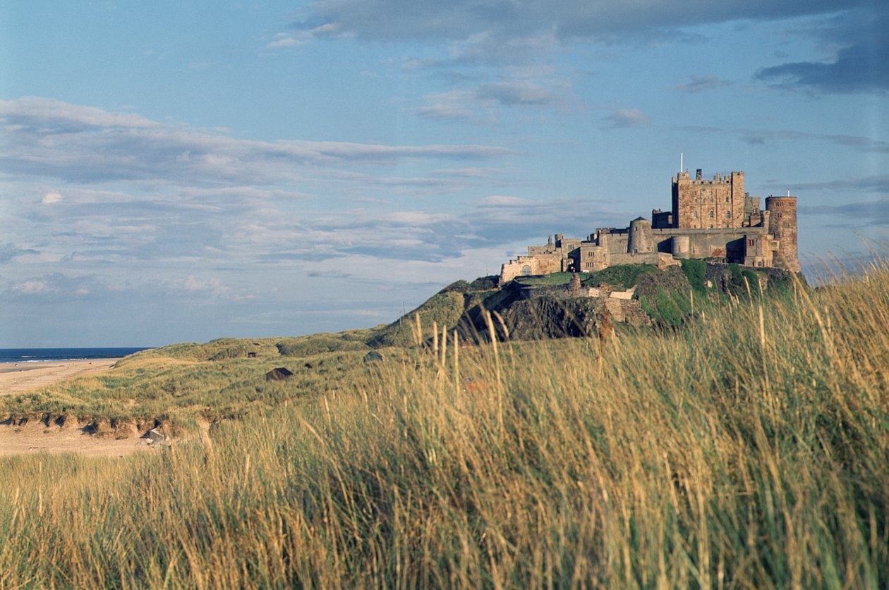 Bamburgh Castle, Northumberland door Unbekannt Unbekannt