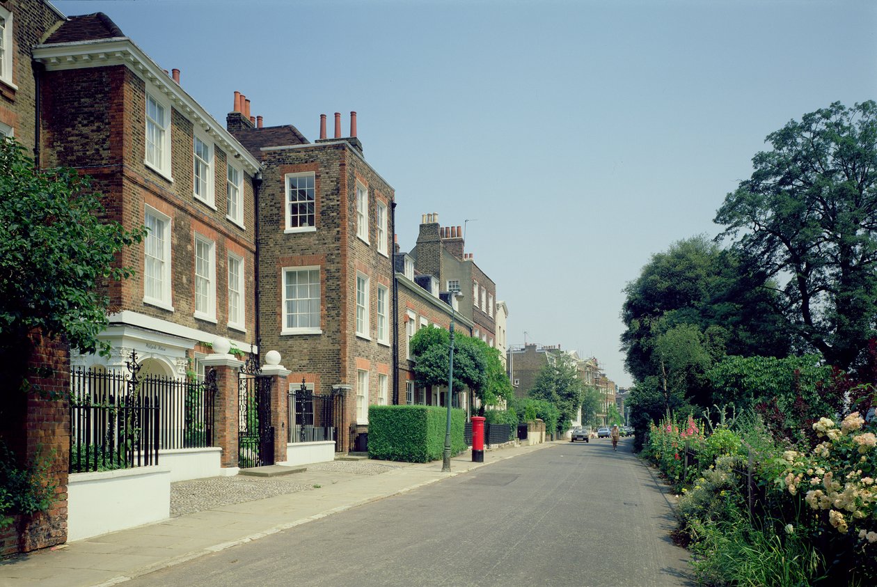Chiswick Mall, Londen door Unbekannt Unbekannt