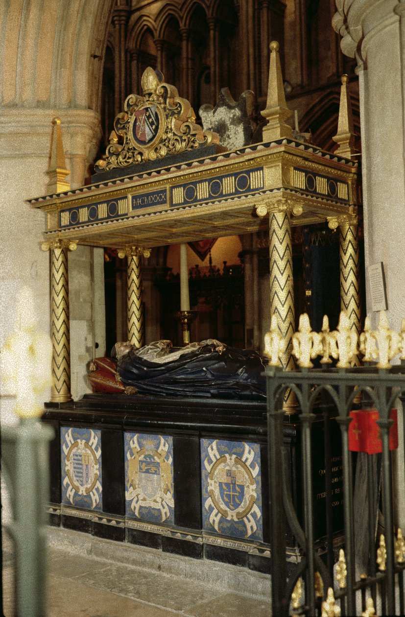 Monument van Lancelot Andrewes, Southwark Cathedral, Londen door Unbekannt Unbekannt