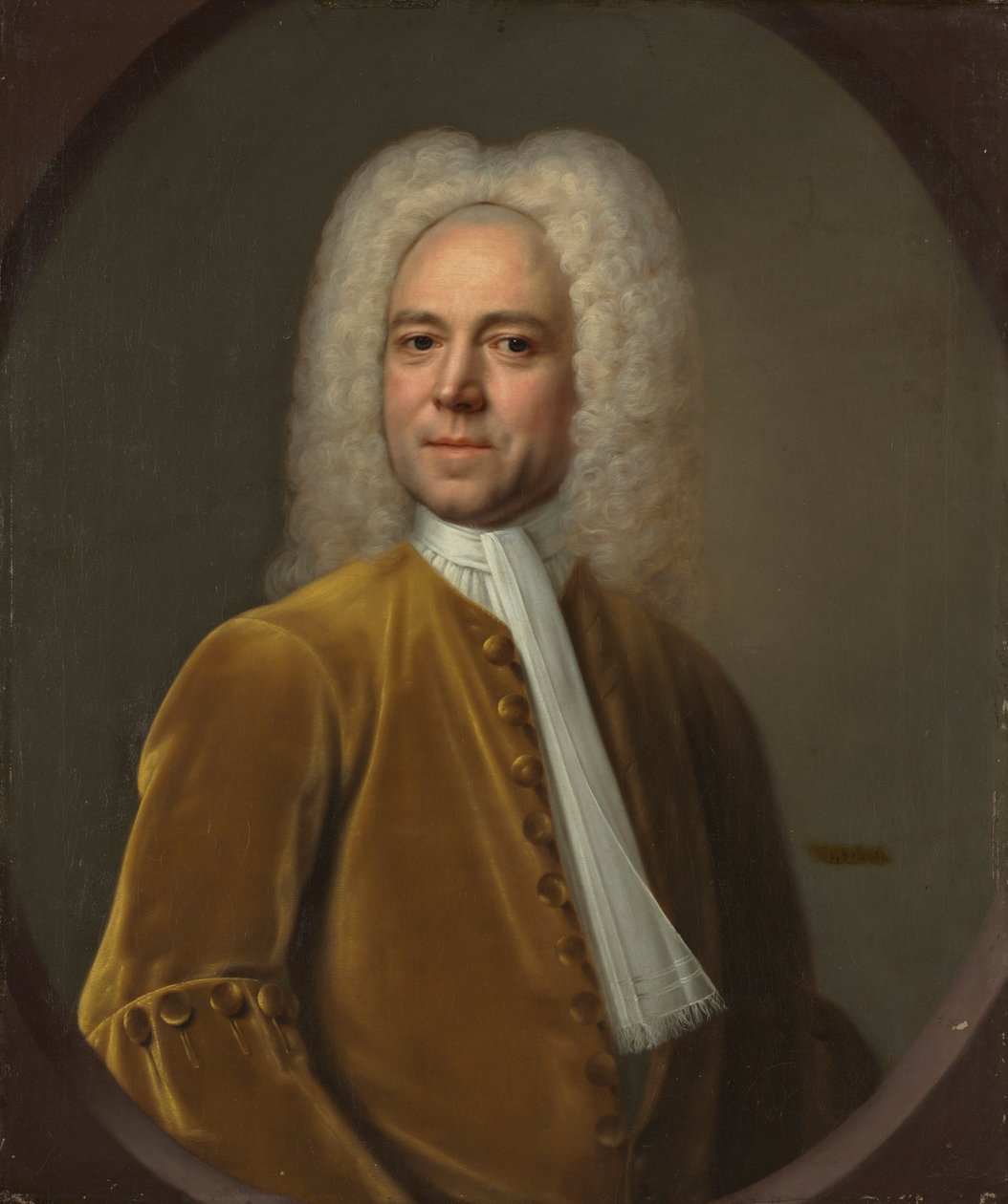Portret van een man door Unbekannt Unbekannt