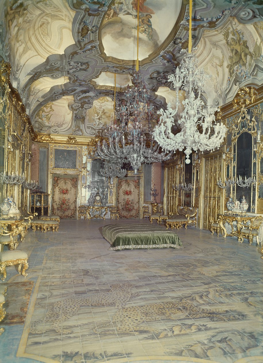 Salon van Palazzo Gangi, Palermo, gebouwd ca. 1650 door Unbekannt Unbekannt