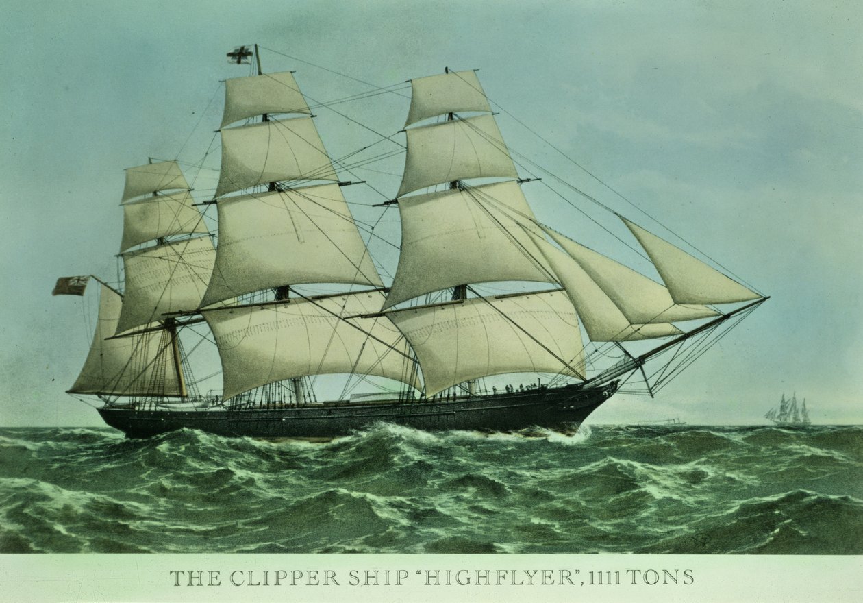 Het klipperschip 