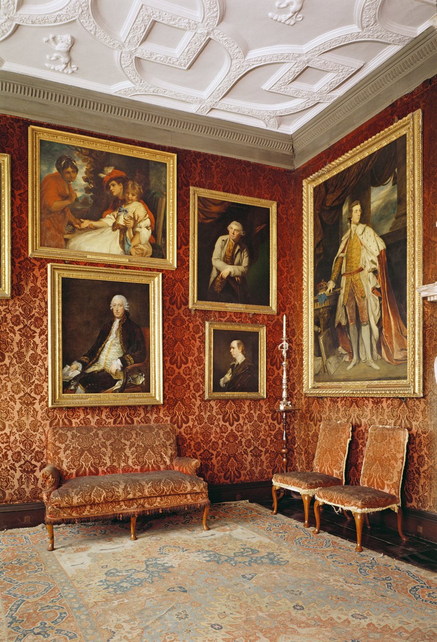 De Reynolds Kamer, Knole House, Sevenoaks, Kent door Unbekannt Unbekannt