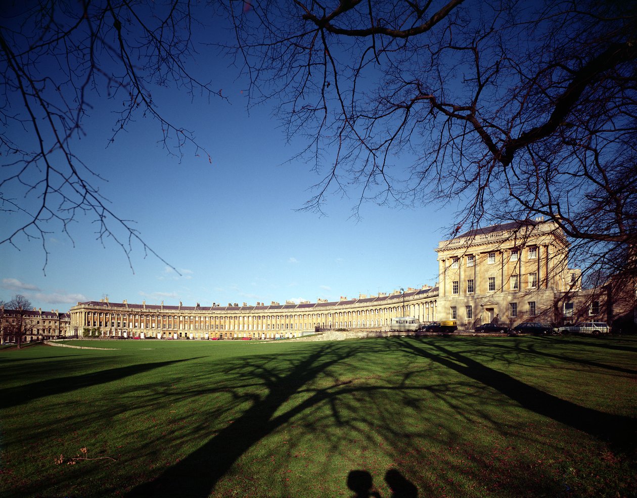 The Royal Crescent, Bath, gebouwd 1767-75 door Unbekannt Unbekannt