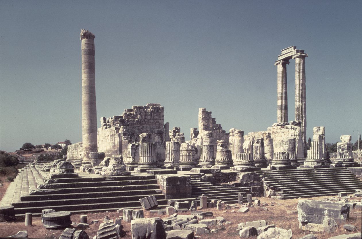 De Tempel van Apollo, ca.300 v.Chr. door Unbekannt Unbekannt