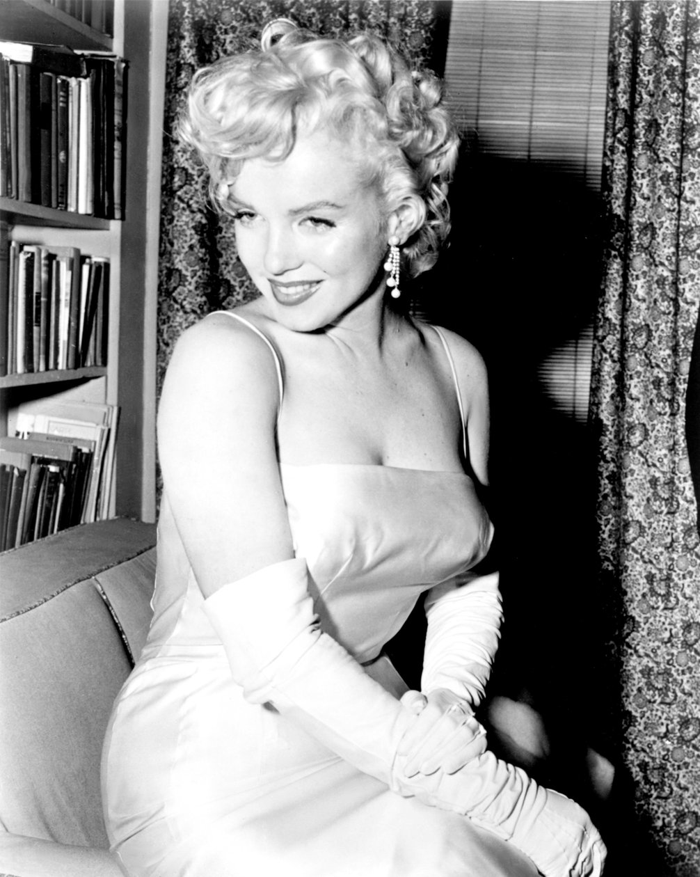 Amerikaanse actrice en zangeres Marilyn Monroe door Unbekannt Unbekannt