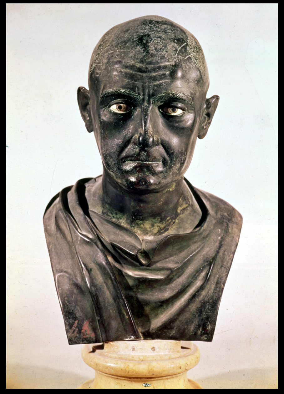 Buste van de Romeinse generaal Publius Cornelius Scipio "Africanus" door Unbekannt Unbekannt