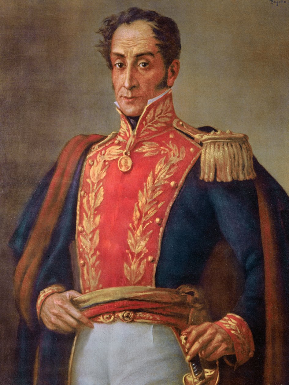 Simon Bolivar door Unbekannt Unbekannt