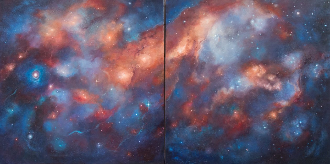 Kosmos I & II door Unbekannt Unbekannt