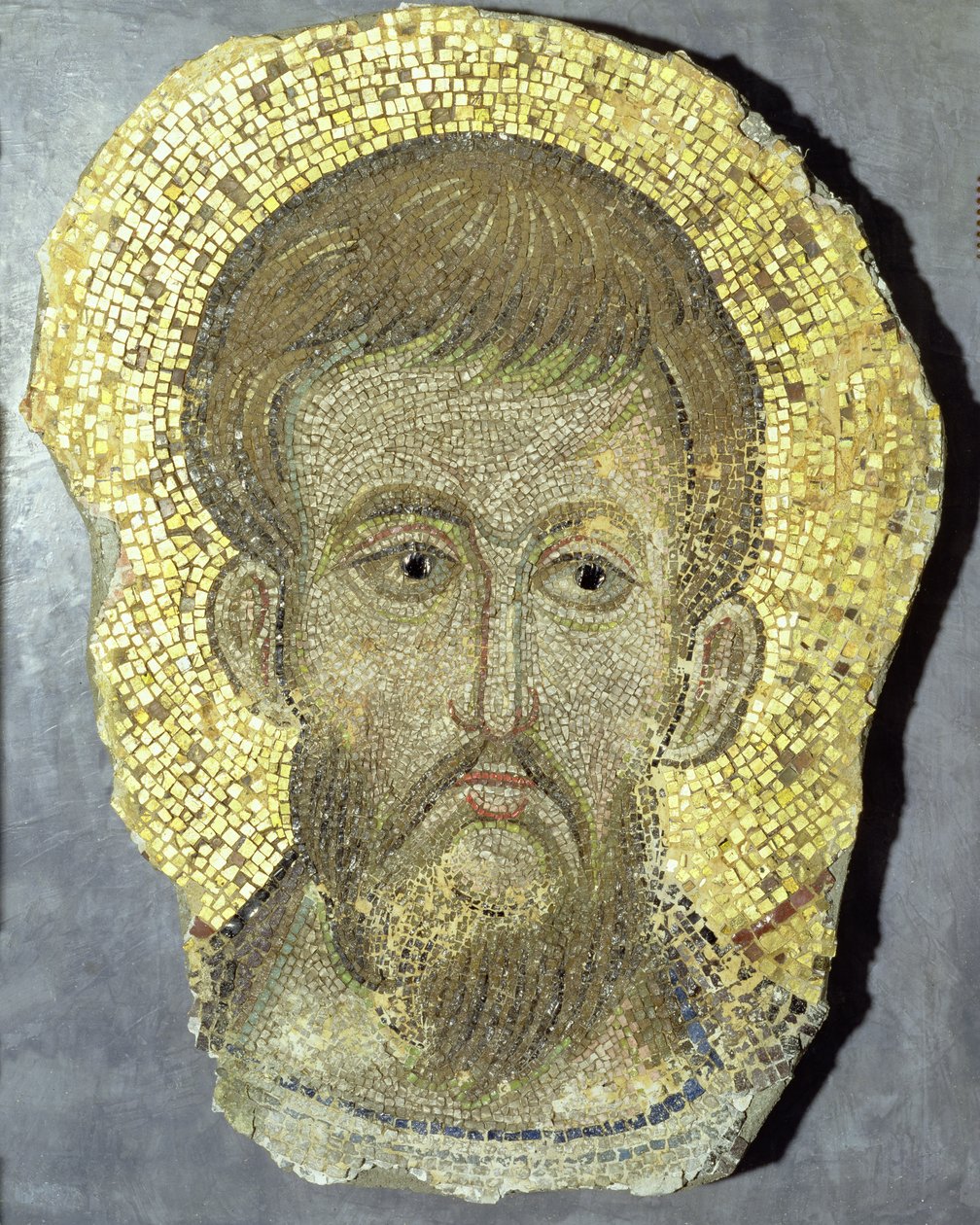 Hoofd van St. Peter, Byzantijns, 1210 door Unbekannt Unbekannt