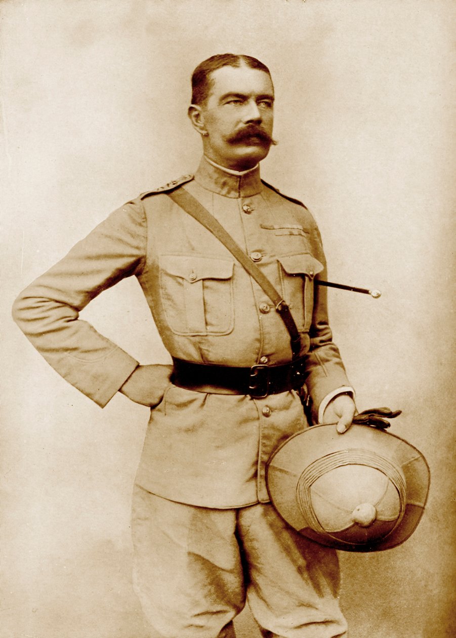 1e Burggraaf Kitchener van Khartoum, ca. 1900 door Unbekannter Künstler