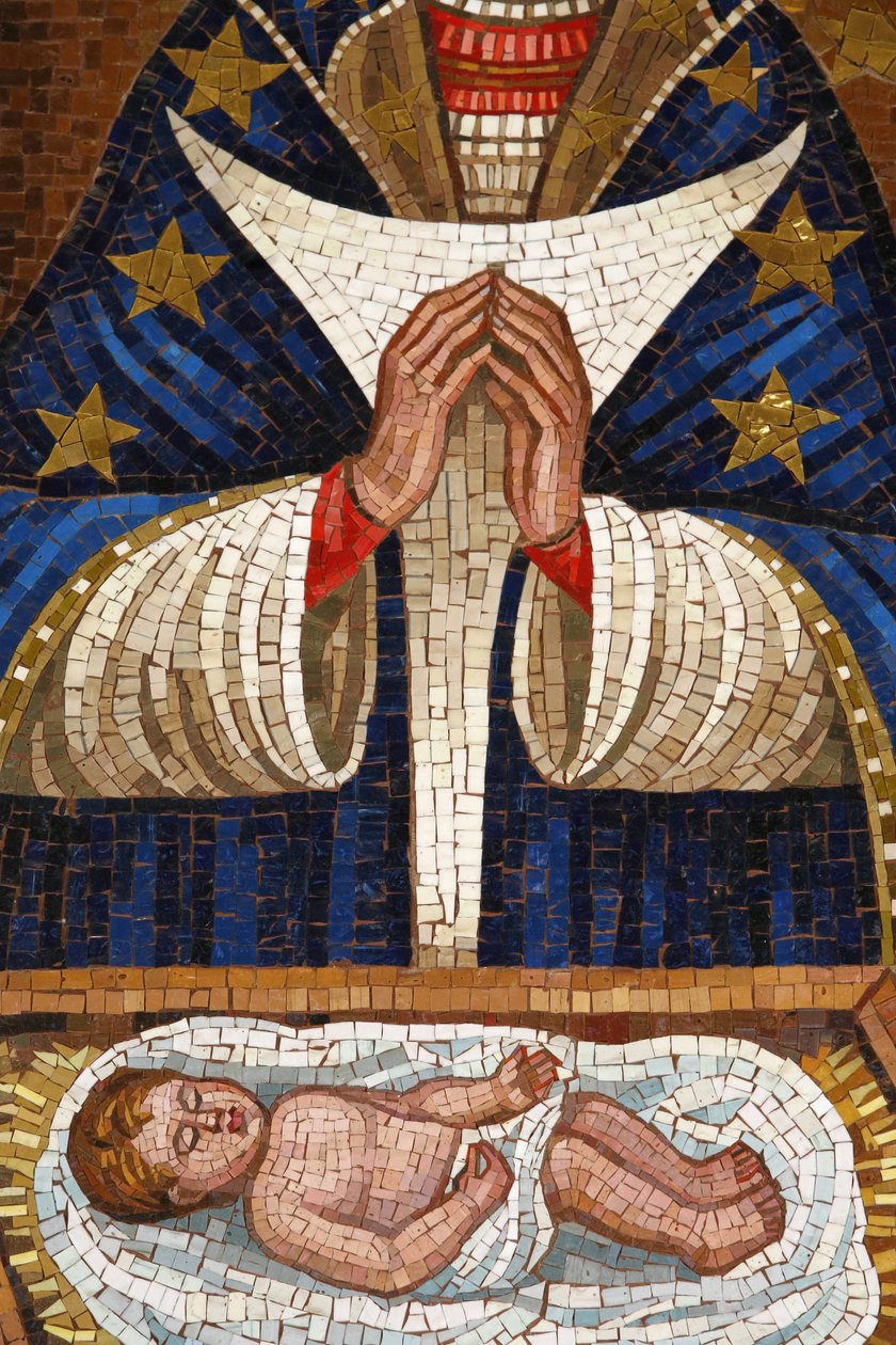 Aankondigingsbasiliek: Sloveense Maagd, Nazareth, Israël door Unbekannt