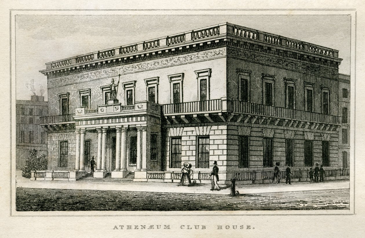Athenaeum Clubhuis door Unbekannt