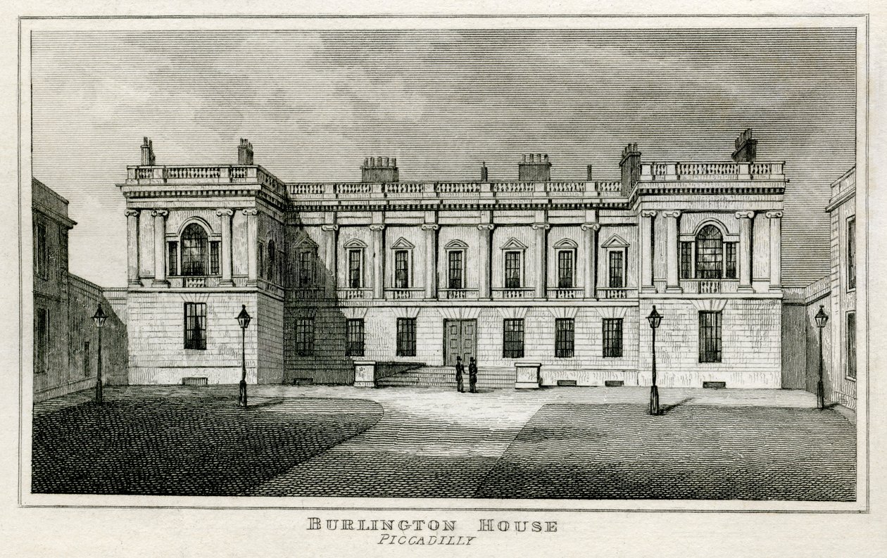 Burlington House door Unbekannt