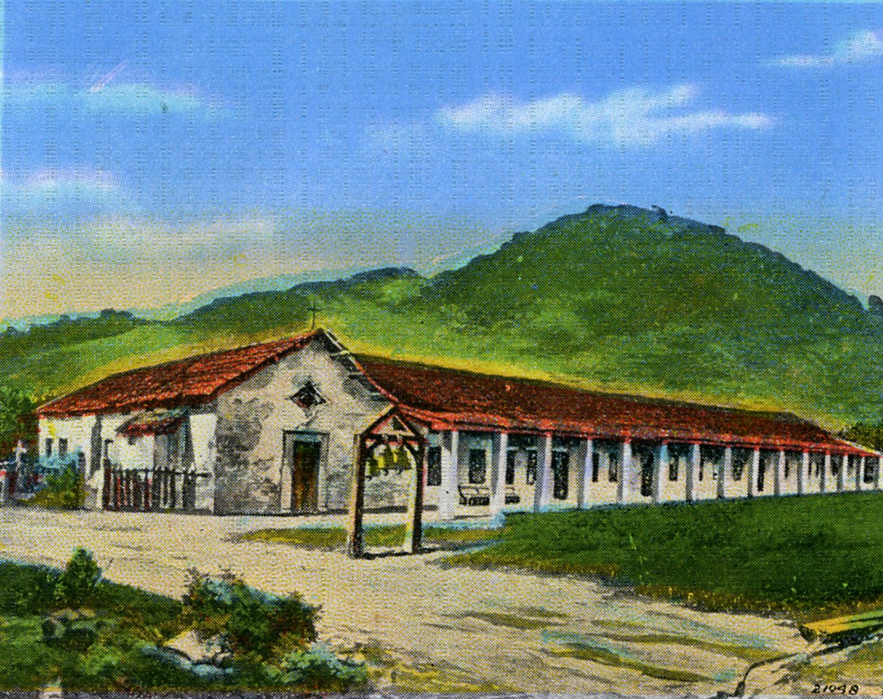 Californië: Mission San Rafael door Unbekannter Künstler