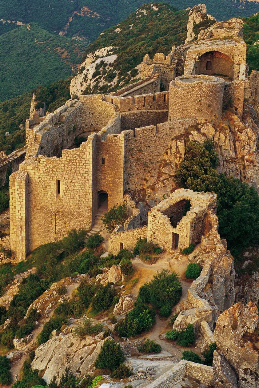 Chateau de Peyrepertuse (Duilhac) door Unbekannter Künstler