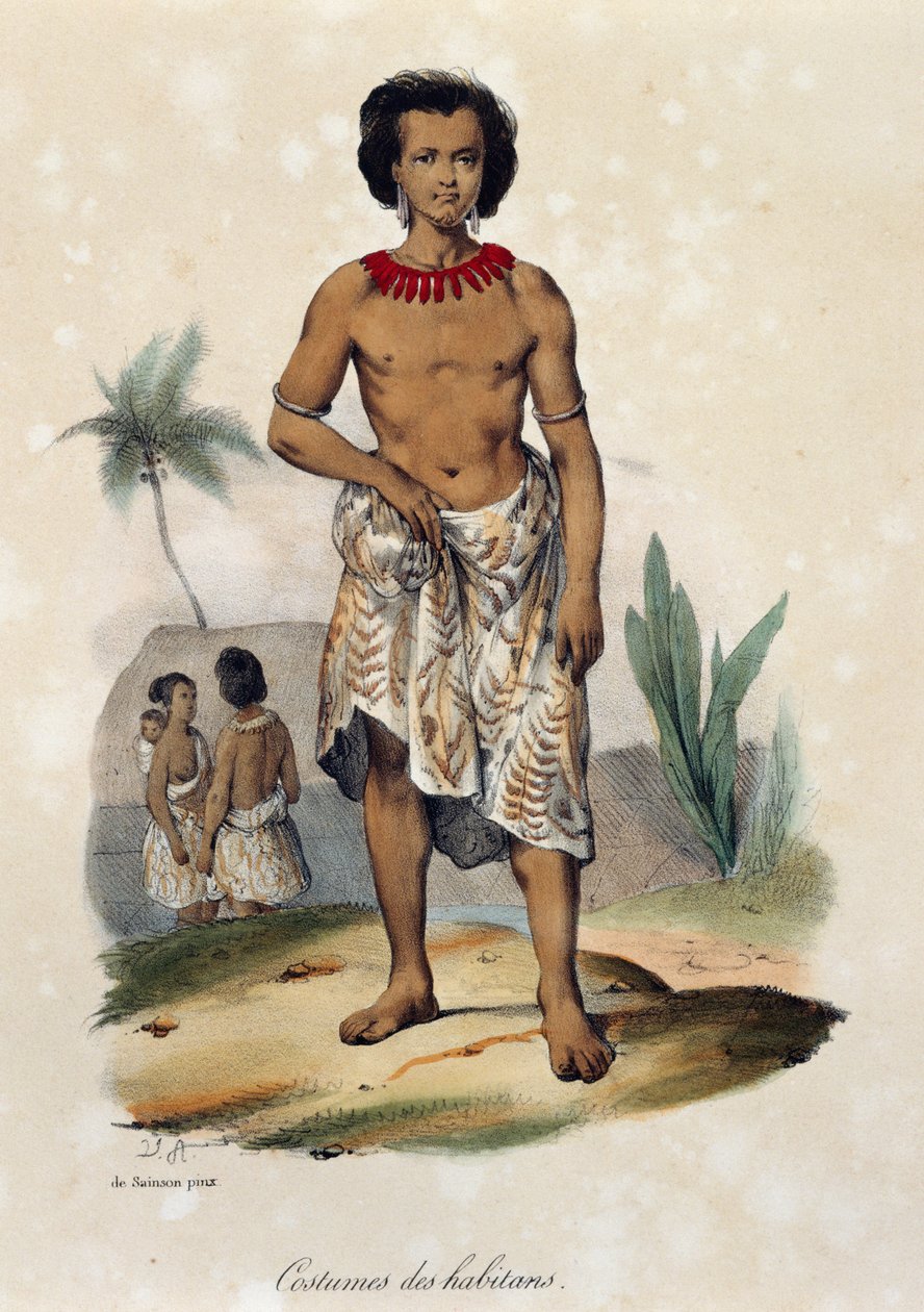 Kostuums van Tonga-Tabou door William M. Timlin