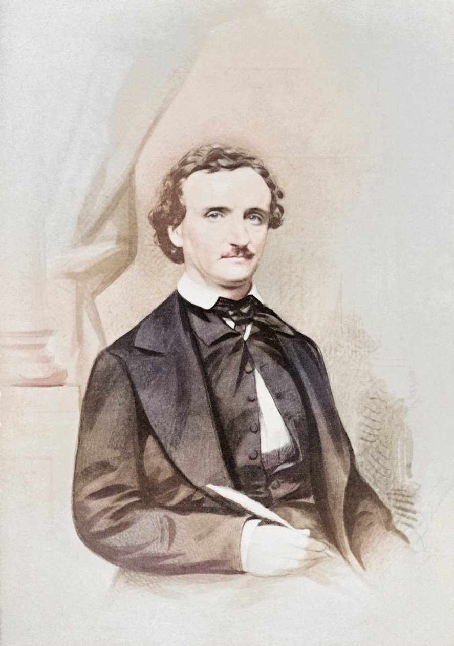 Edgar Allen Poe. 19e eeuw (foto) door Alec Hunter