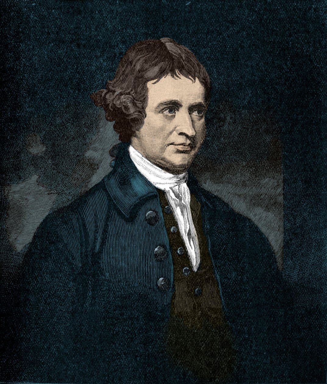 Edmund Burke - Portret door Unbekannter Künstler