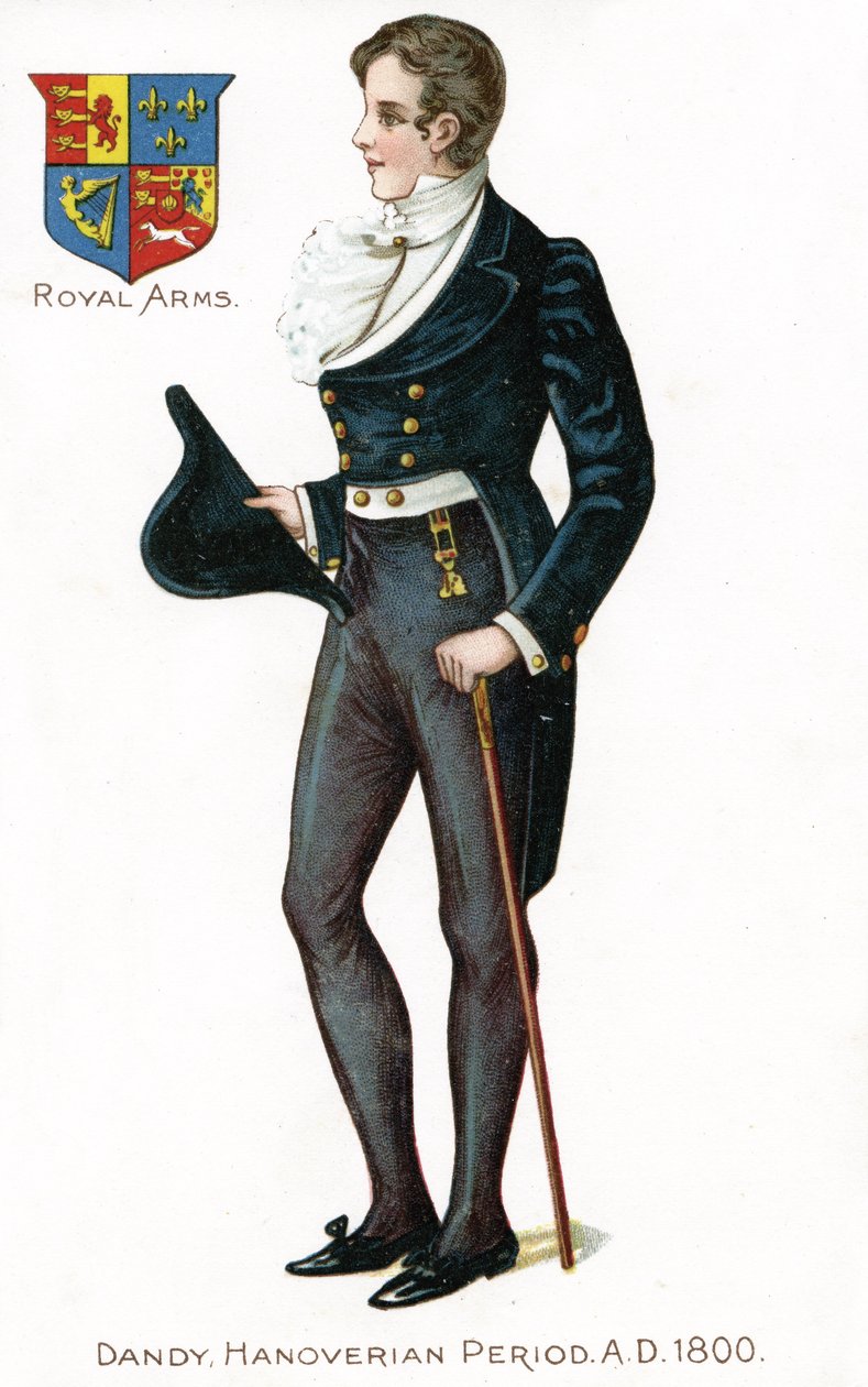 Engelse dandy 1800 door Unbekannter Künstler