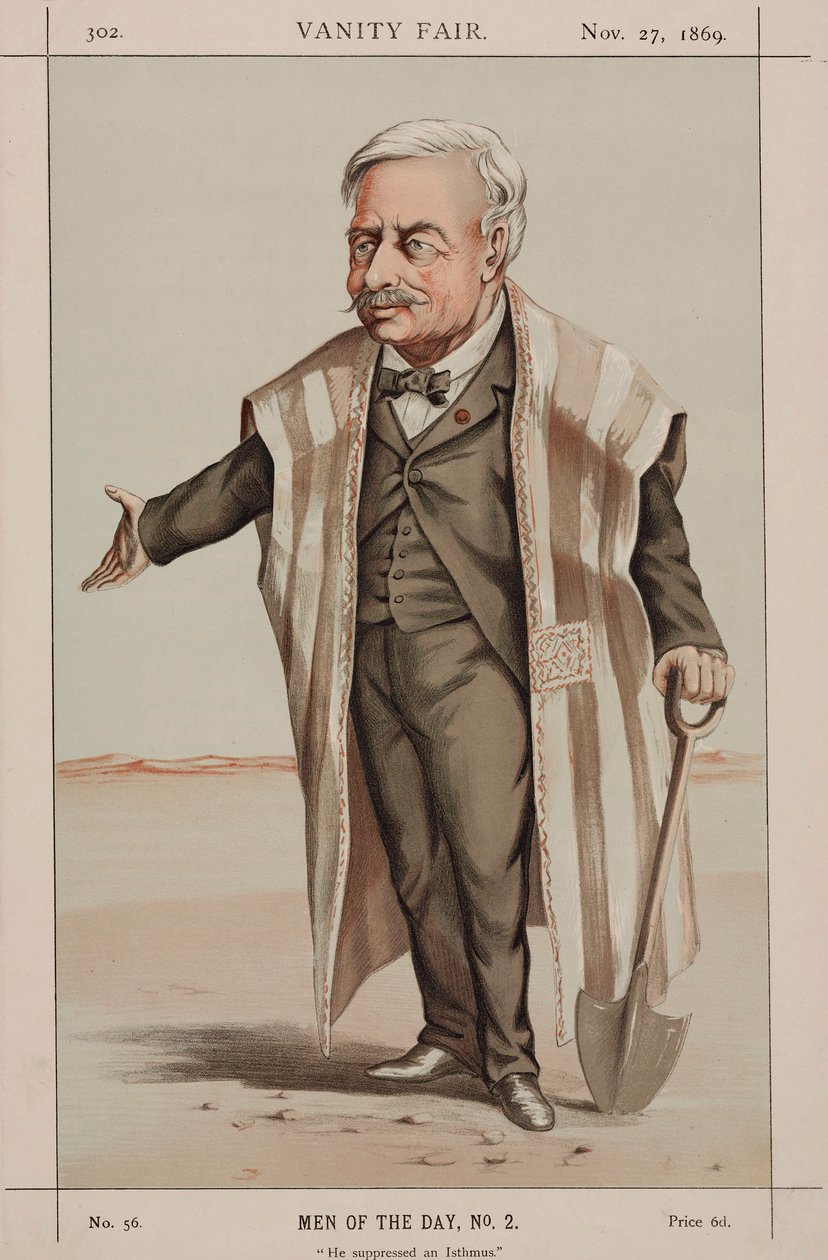 Ferdinand de Lesseps, Franse diplomaat en ingenieur door Unbekannt