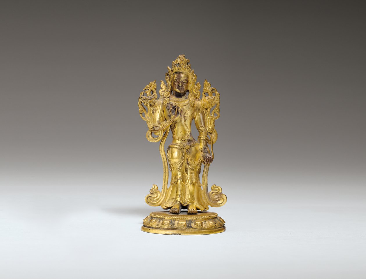 Beeld van een Bodhisattva, 18e-19e eeuw door Unbekannt