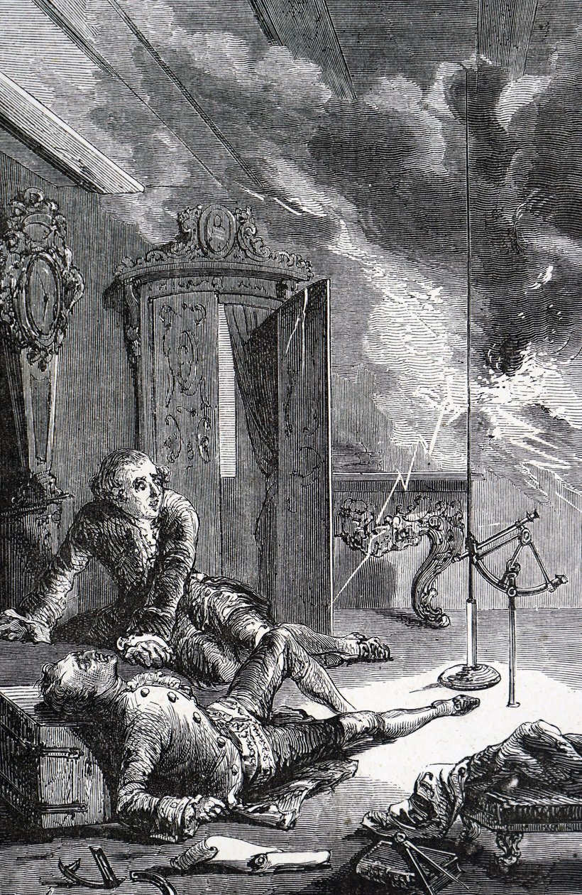 Georg Wilhelm Richmann door Unbekannt