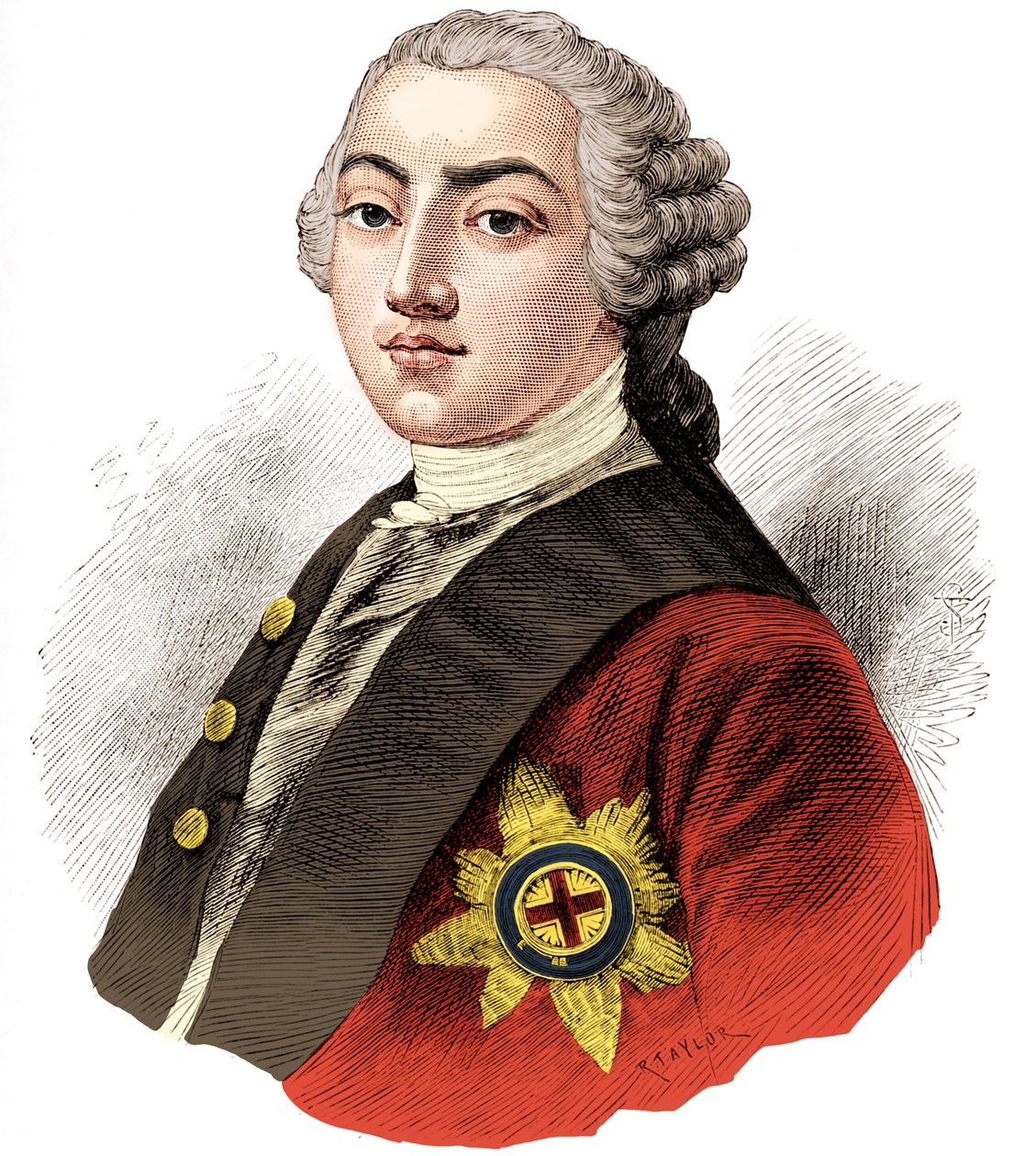 George III door Unbekannter Künstler