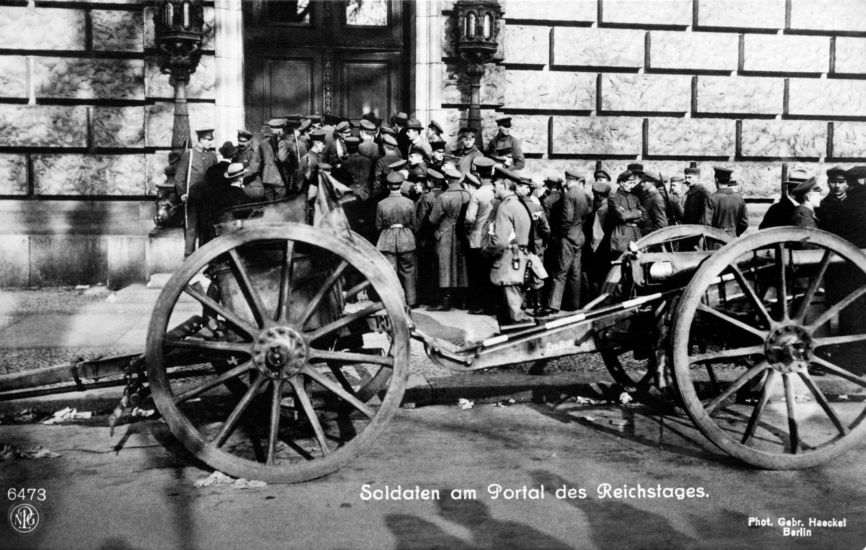 Duitse Revolutie (Novemberrevolutie) door Unbekannter Künstler