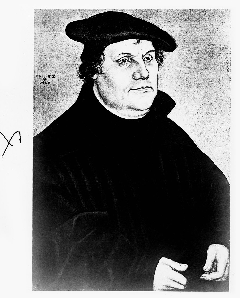 Duitse hervormer Maarten Luther door Unbekannter Künstler