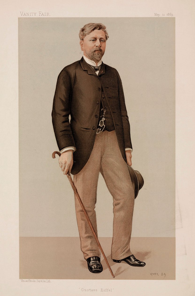 Gustave Eiffel, Franse civiel ingenieur door Unbekannt