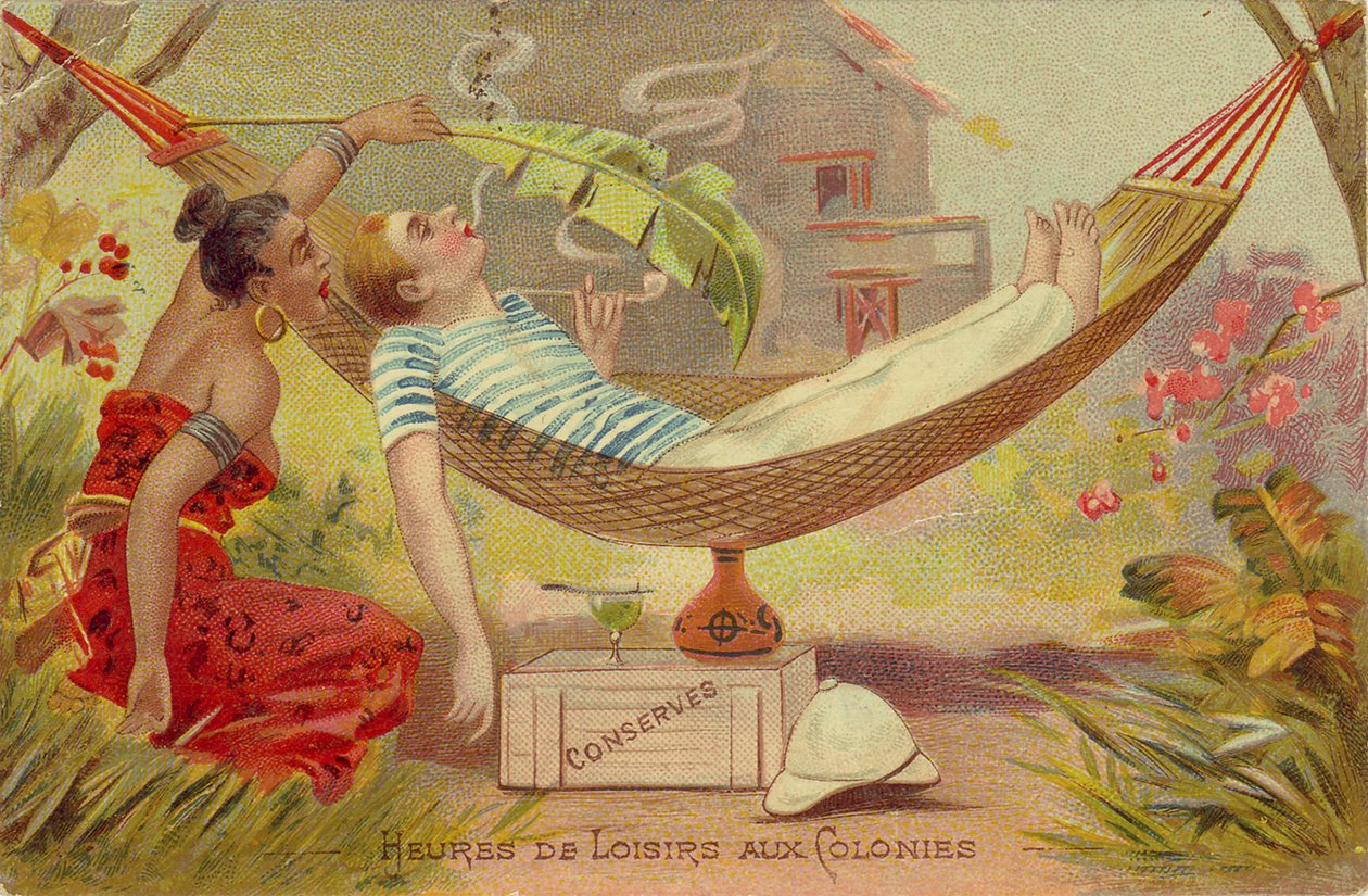 Vrije tijd in de Kolonies, ca. 1900 door Unbekannter Künstler