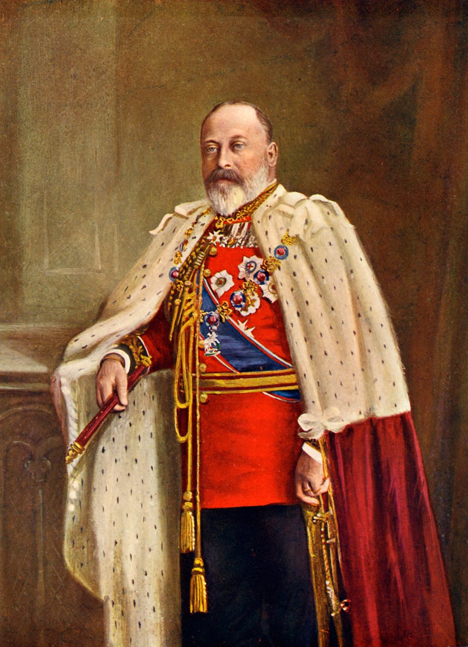 Zijne Majesteit Koning Edward VII van Engeland door Unbekannter Künstler