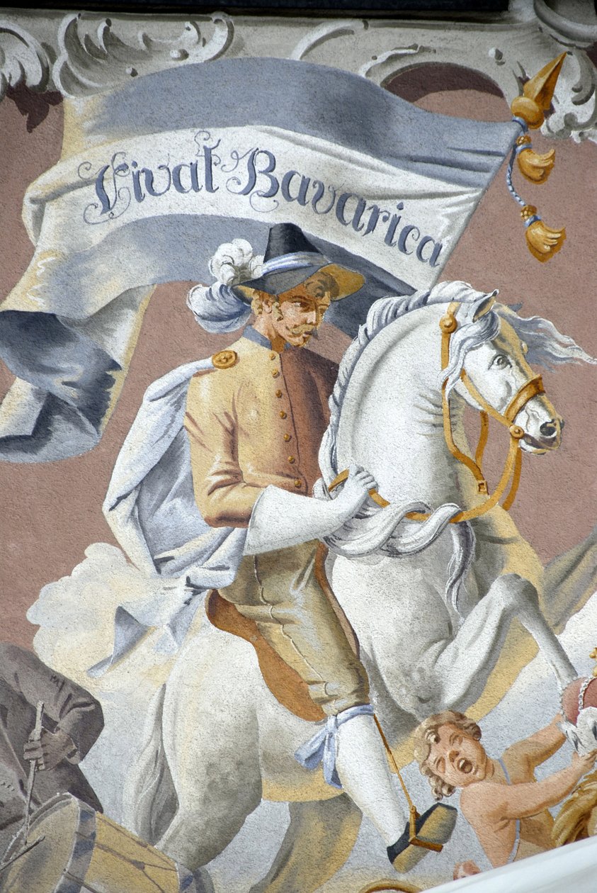 Ruiter, Fresco, Beieren, Duitsland door Unbekannter Künstler