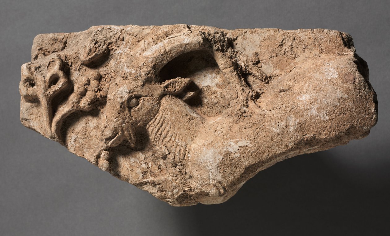 Eten van een ibex, ca. 400-600 door Unbekannt