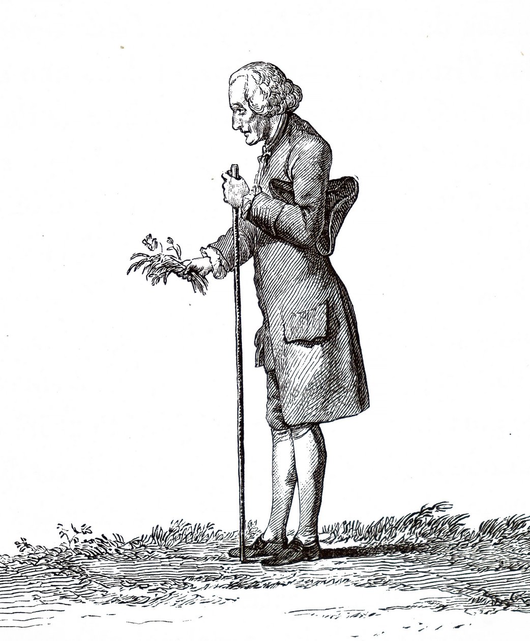 Jean-Jacques Rousseau door Unbekannt