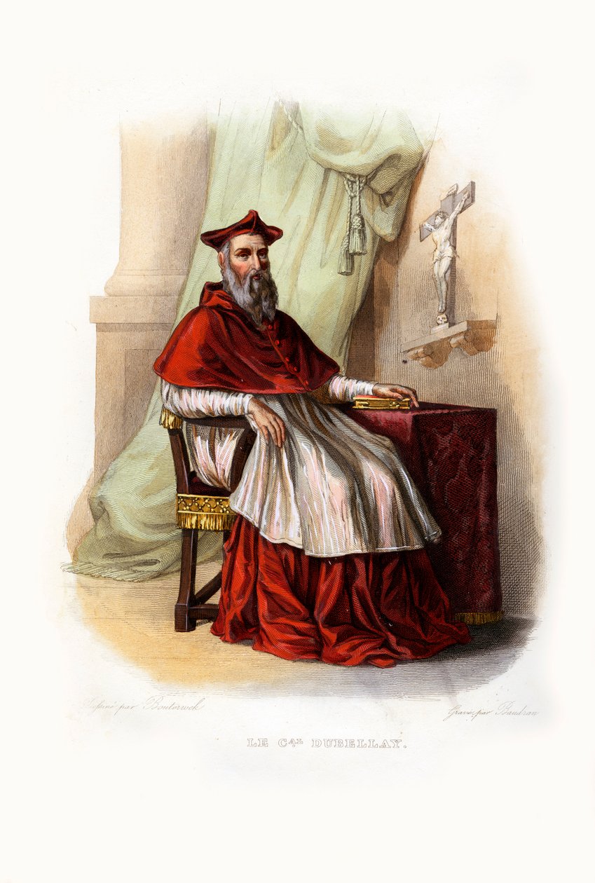 Le Cardinal du Bellay door Unbekannter Künstler