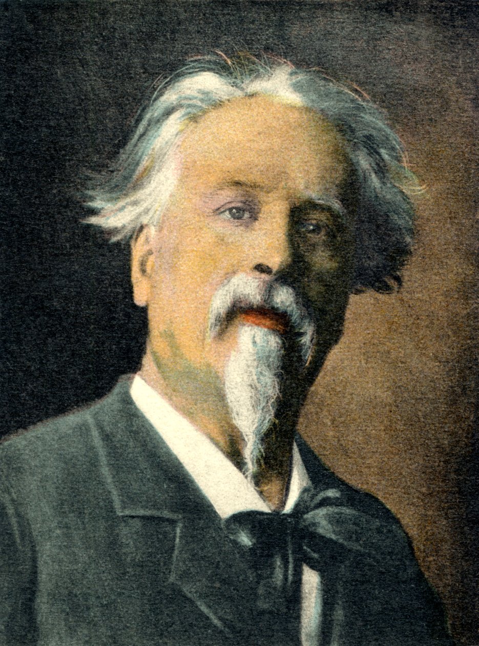 Frédéric Mistral portret Franse dichter door Unbekannter Künstler