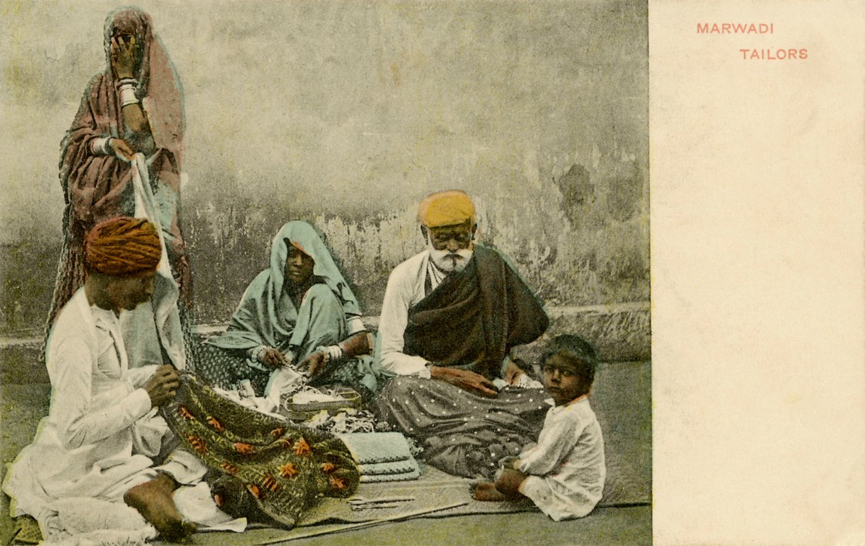 Marwadi kleermakers door Unbekannter Künstler